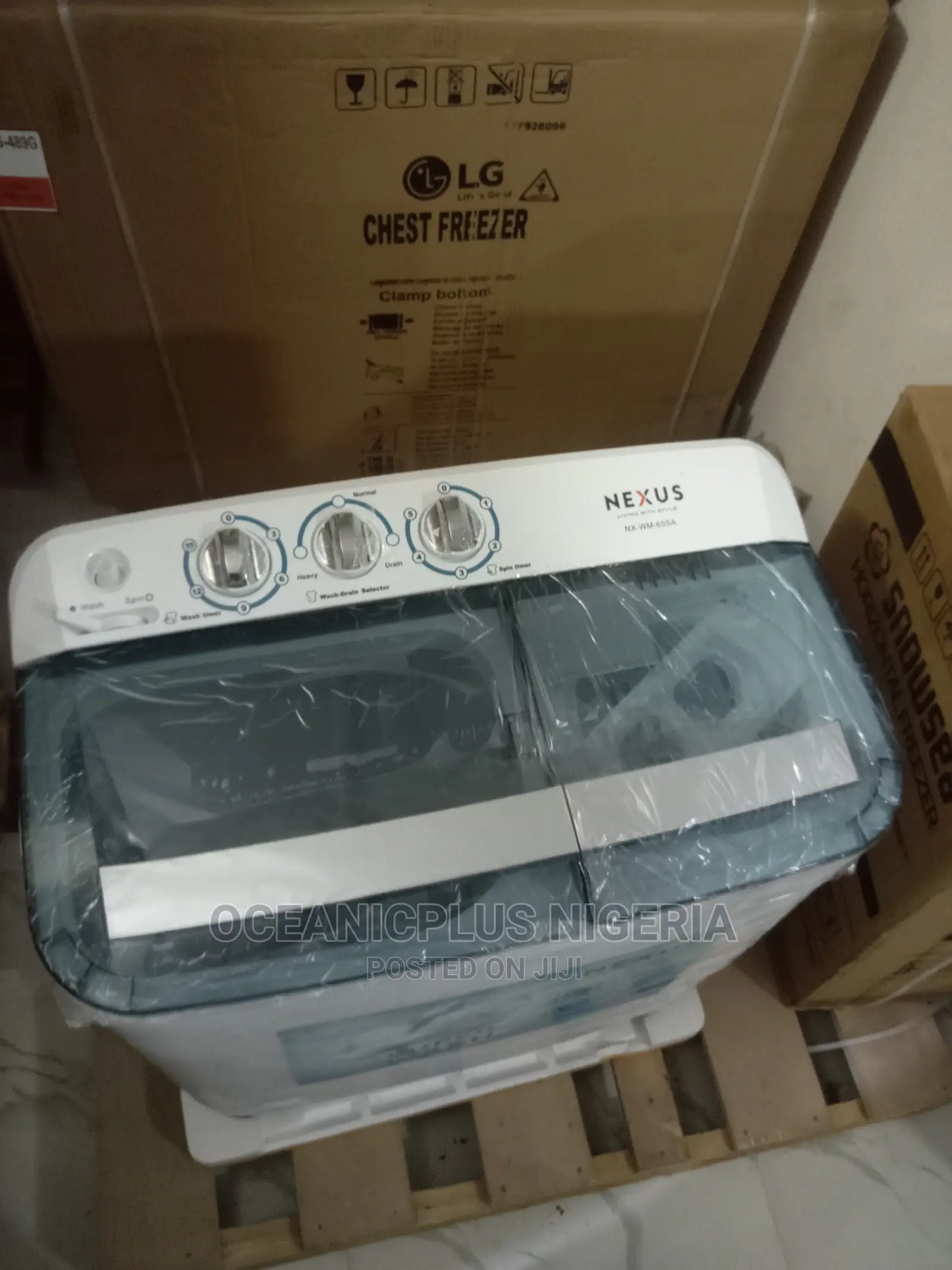 Portable Nexus 6.5kg Twin Tub Washing Machine