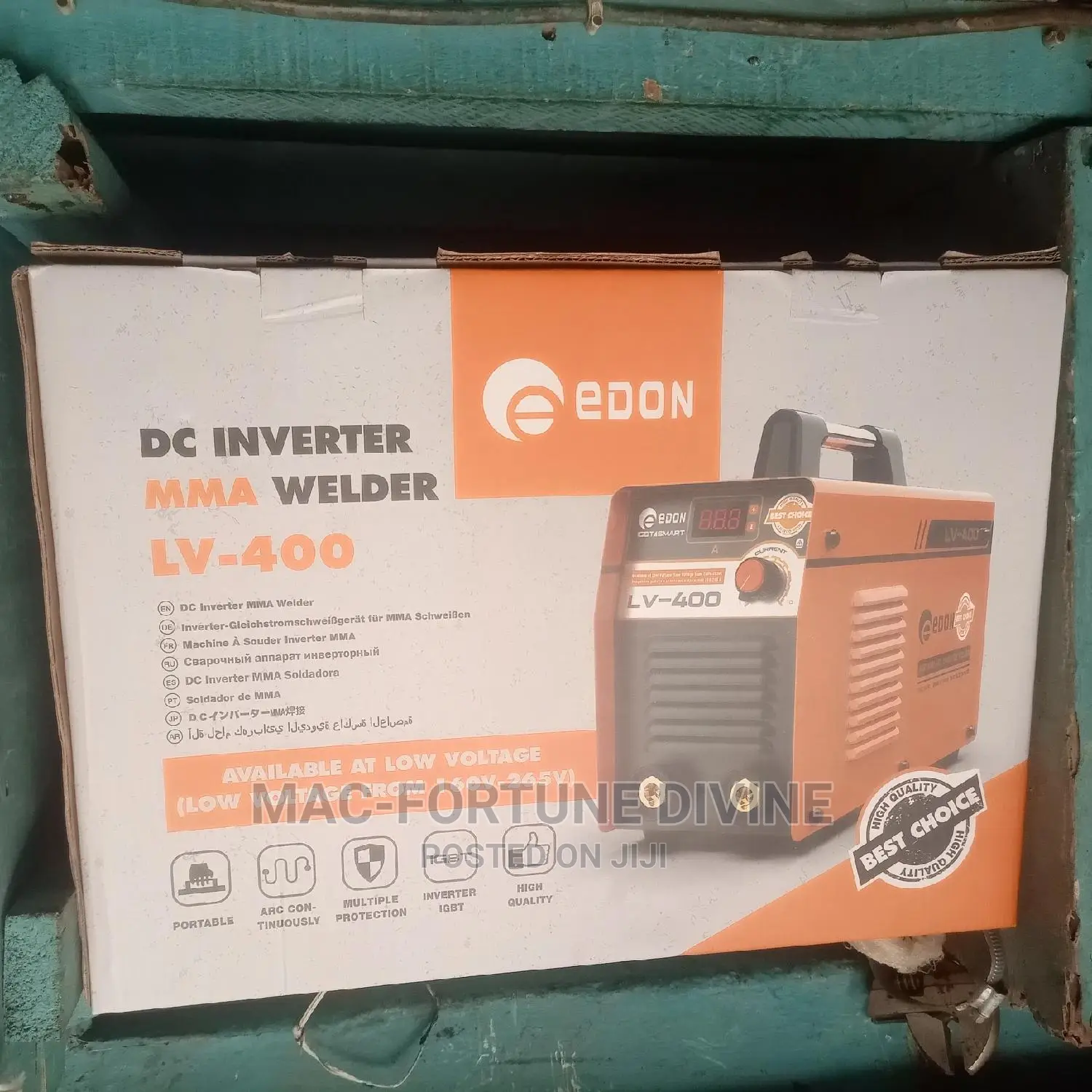 Edon DC Inverter Mma Welder Lv-400