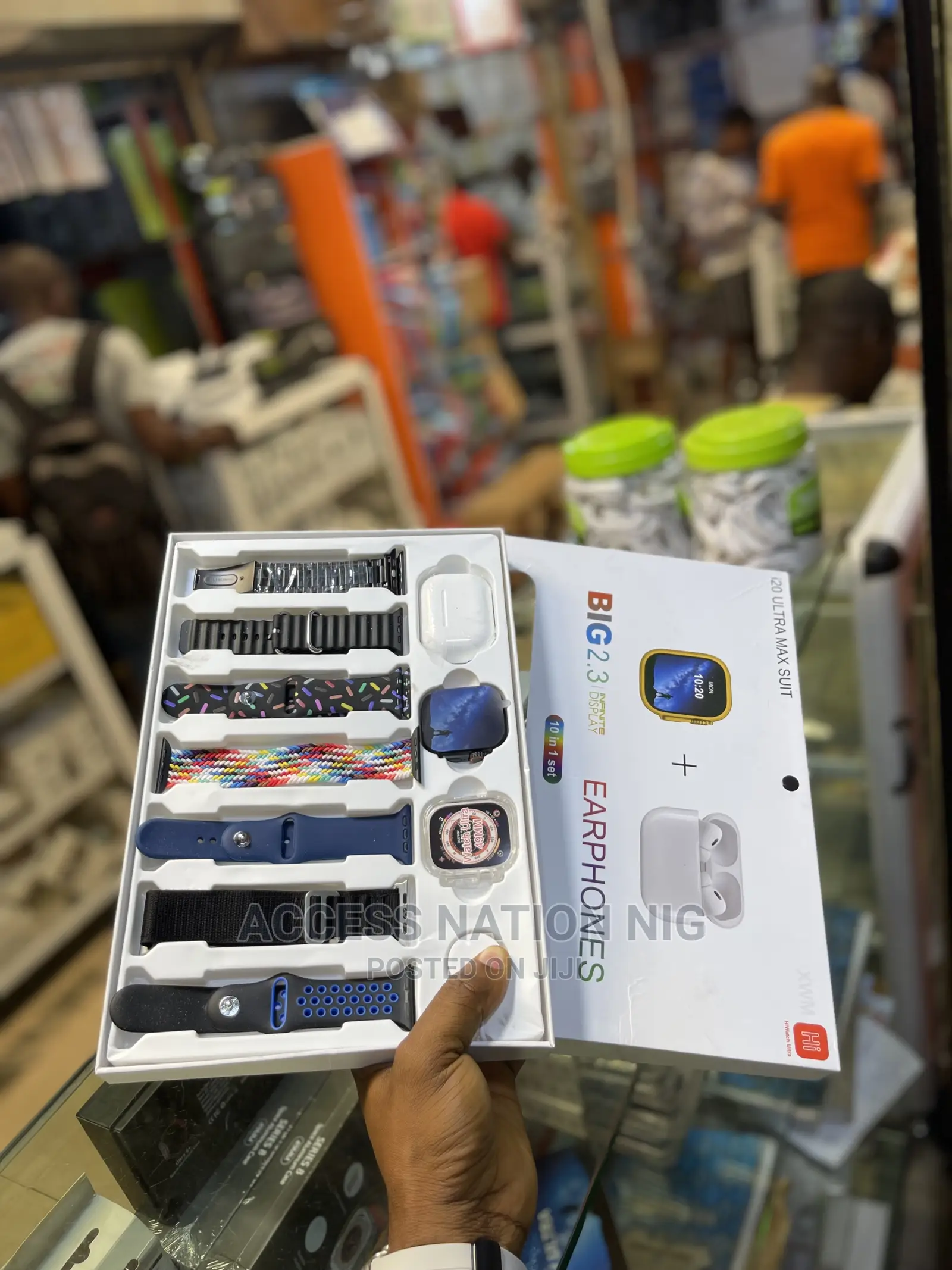 I20 Ultra Max Suit Smart Watch 2023 New 10in1 2.3inch Large