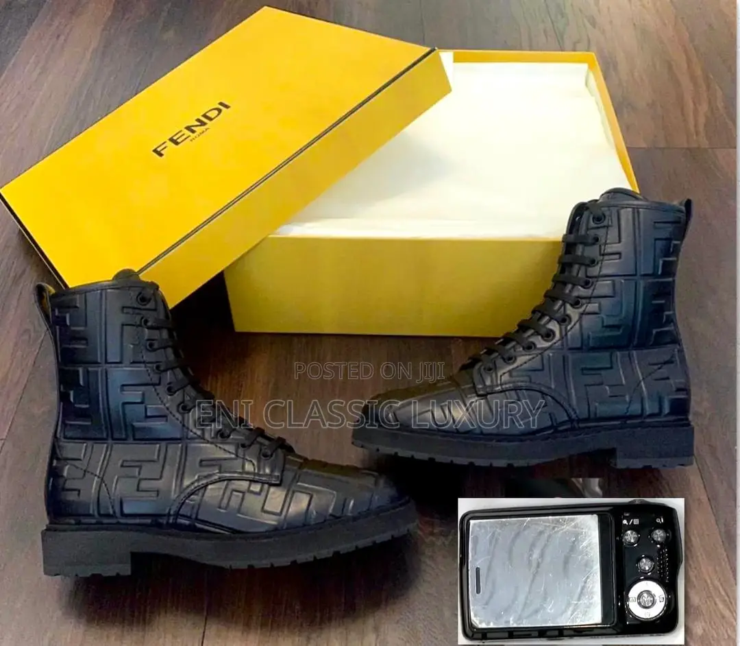 Luxury Fendi Ankle Boots