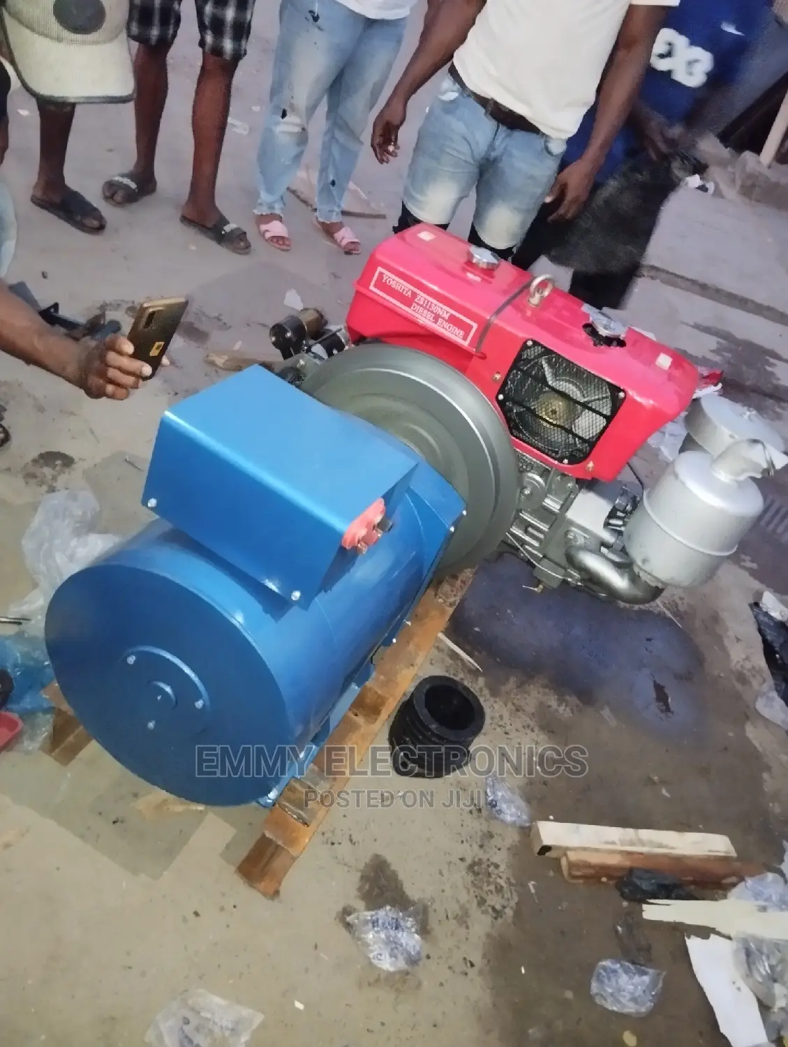 Basic Diesel Generator Model 1125 Engine With 30kva Coil