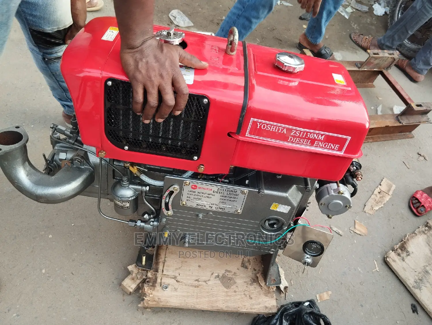 Basic Diesel Generator Model 1125 Engine With 30kva Coil