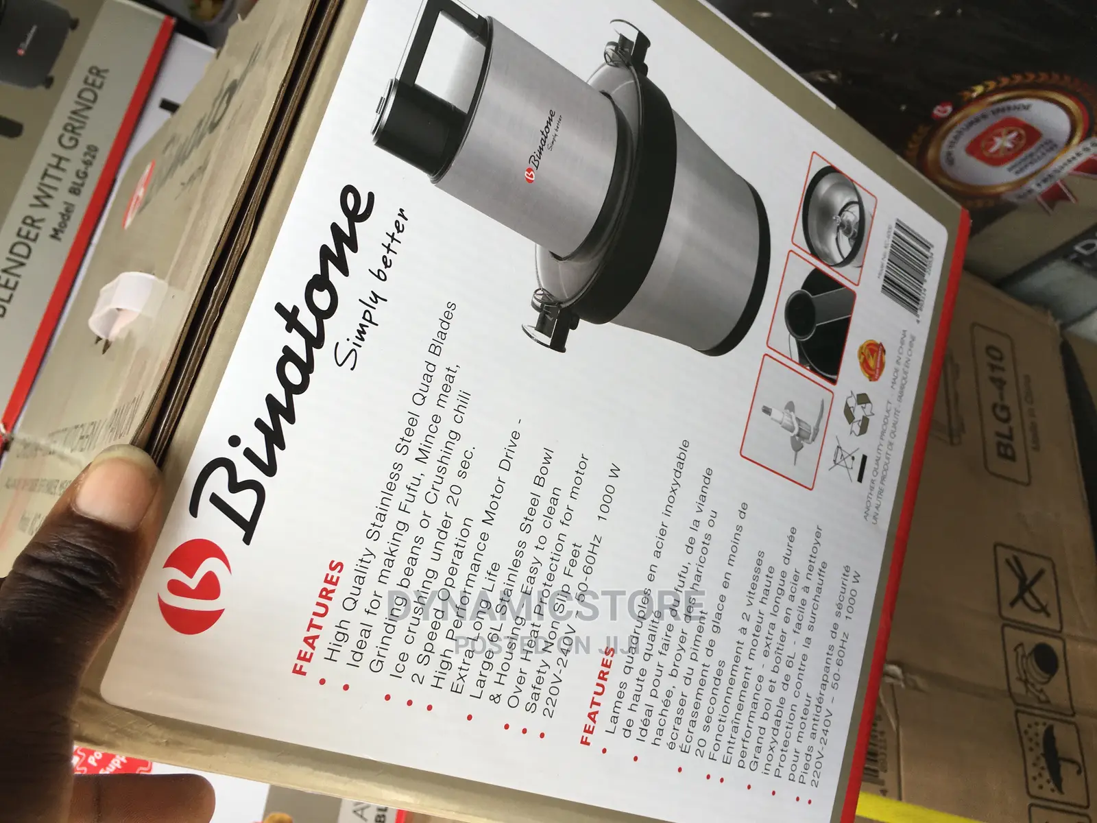 All-in-Oneinone Binatone Yam Pounder,Mince Meat,Grinding.Etc