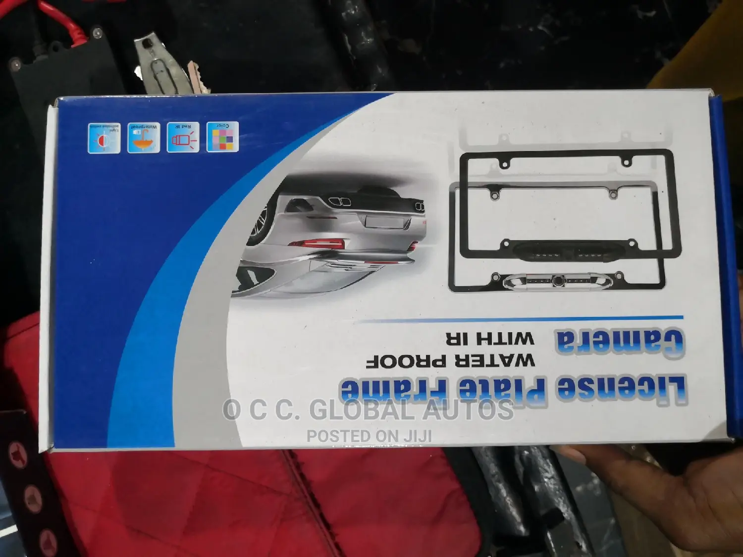 Plate Number With Camera