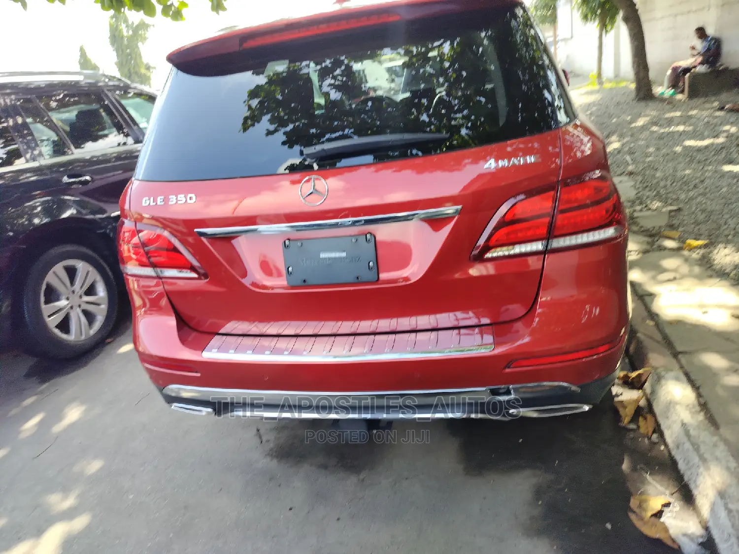 Mercedes-Benz GLE-Class GLE 350d 4MATIC 2017 Red