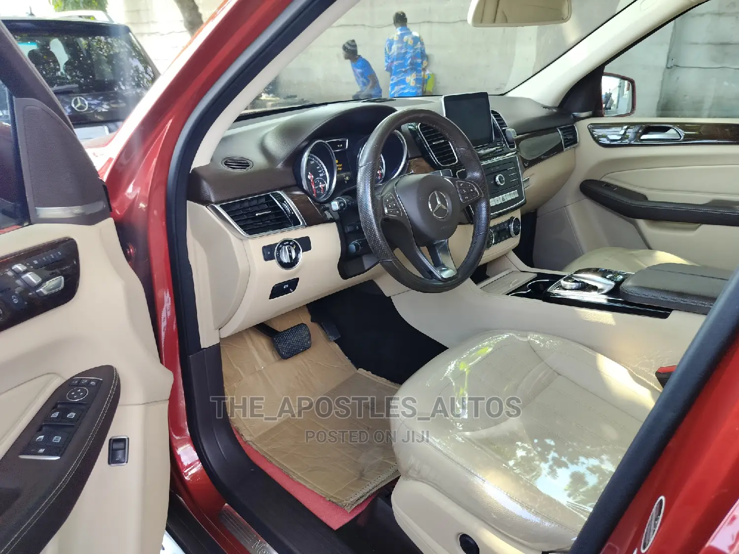 Mercedes-Benz GLE-Class GLE 350d 4MATIC 2017 Red