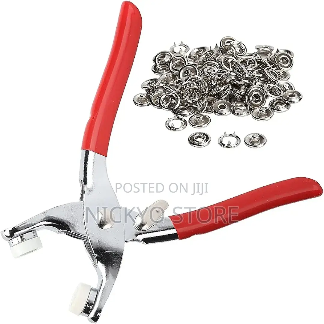 Stainless Steel Button Thickened Snap Fasteners Kit