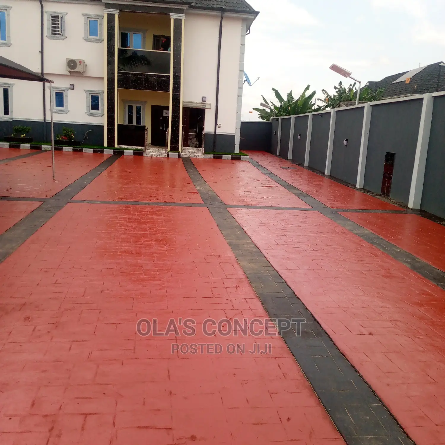 Stamped Concrete Floor