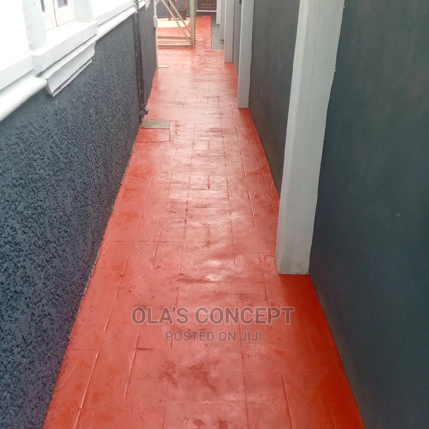 Stamped Concrete Floor