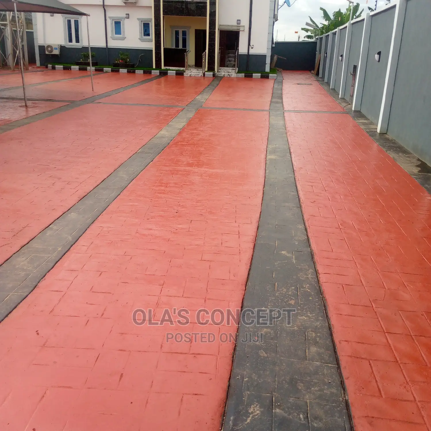 Stamped Concrete Floor
