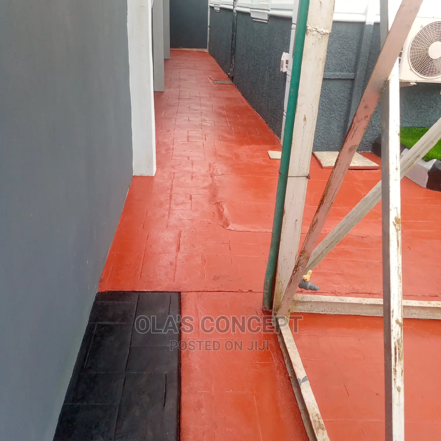Stamped Concrete Floor