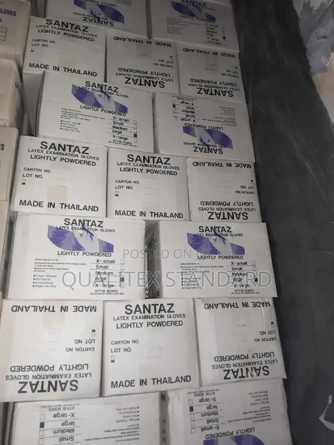 Santaz Latex Examination Glove ( Carton )