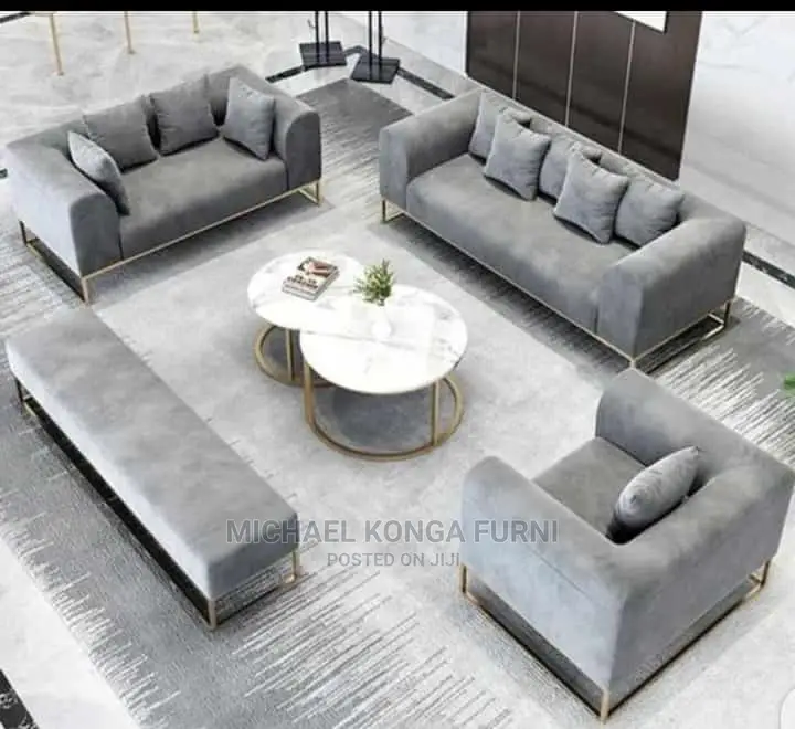 Classic Sofa , Center Table and Ottoman
