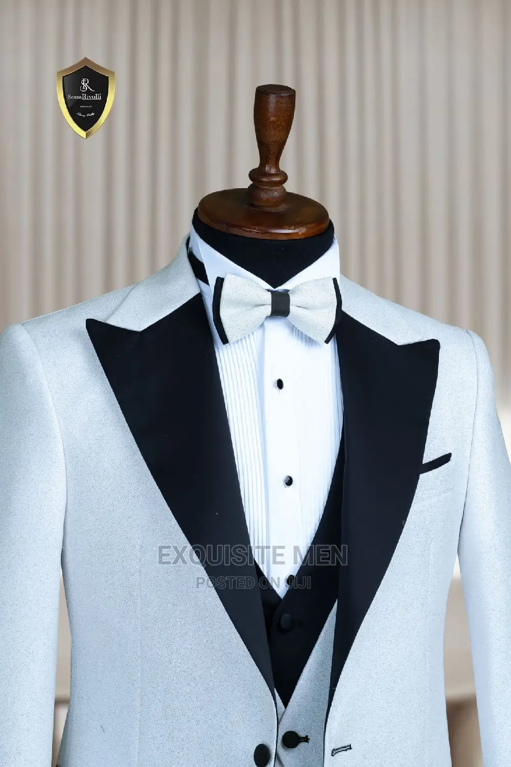Glossy Material Italian Style Turkish Tuxedo Men's Suit