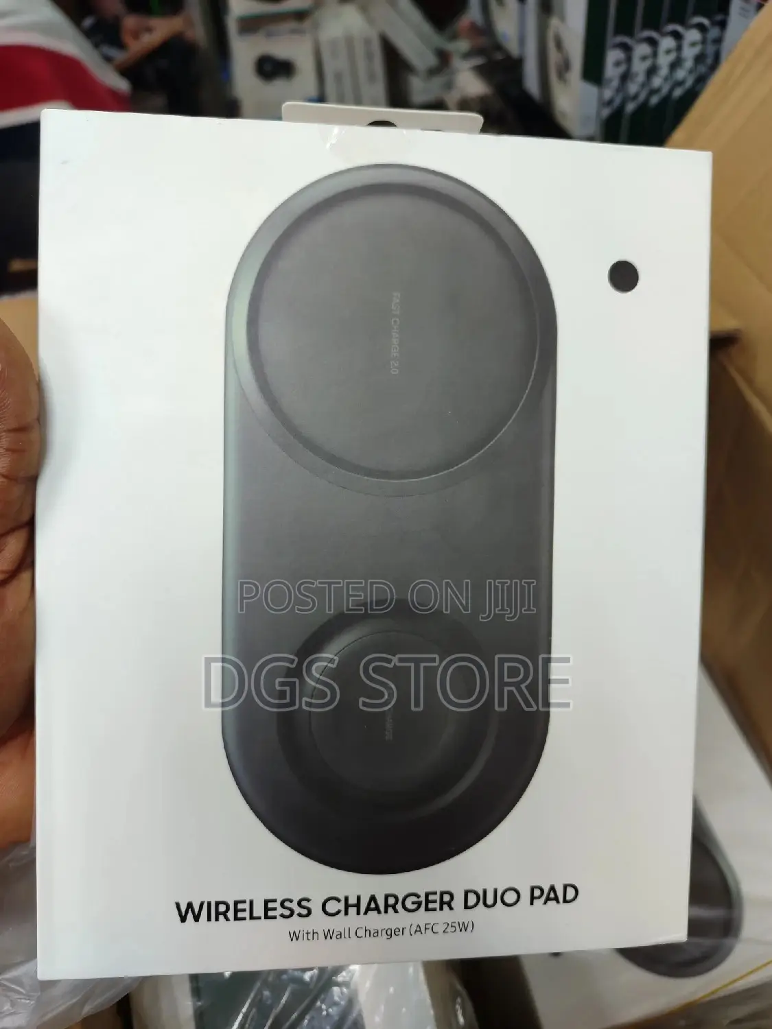 Wireless Charger Duo Pad With Wall Charger (AFC 25)