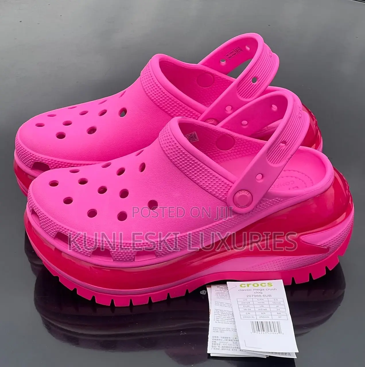 Original Classic Mega Crush Crocs Collections