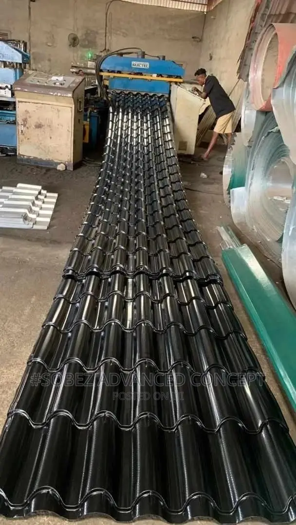 Classic Royal Black Aluminum Roofing Sheet