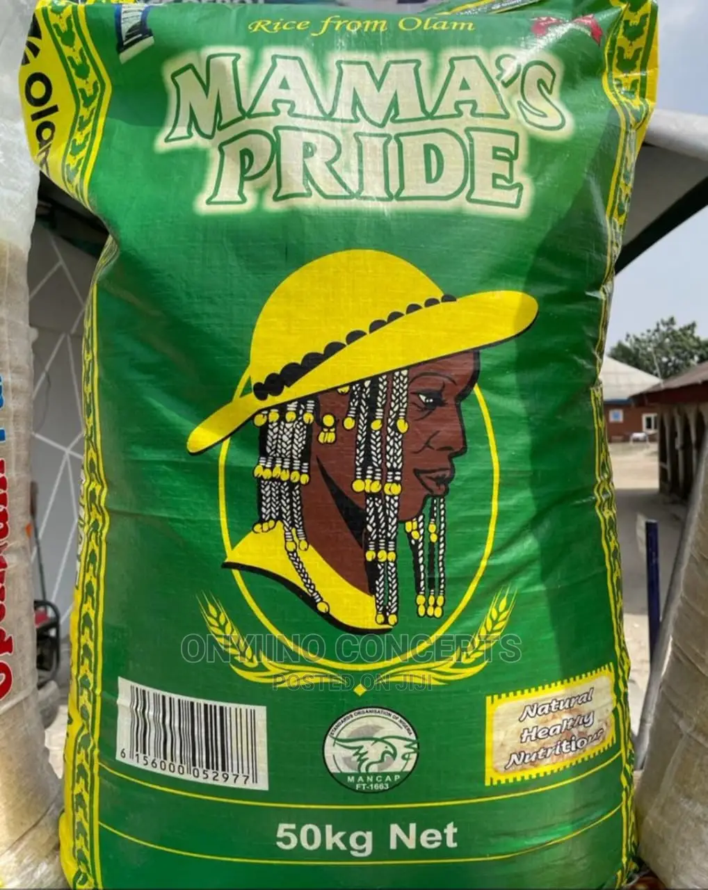 Mama's Pride Premium Parboiled Rice 50kg