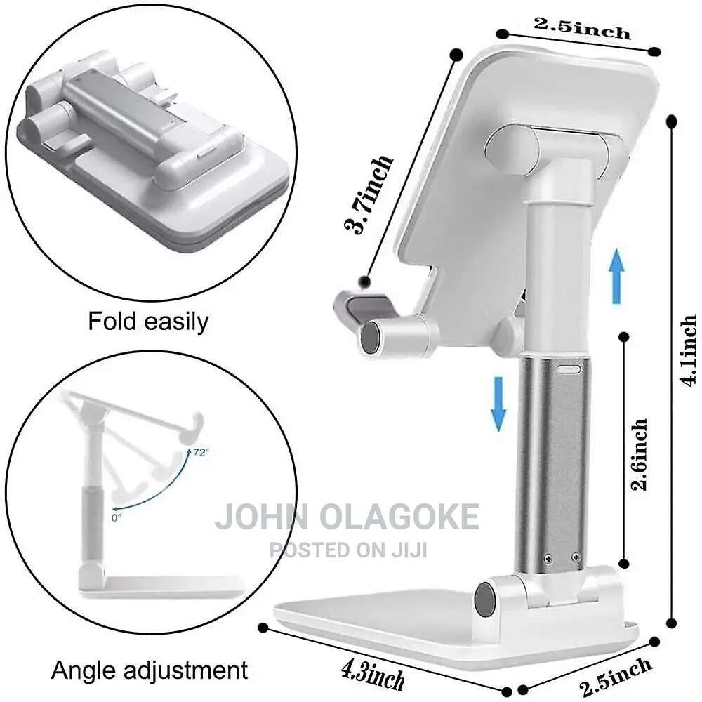 Adjustable Foldable Mobile Stand Holder