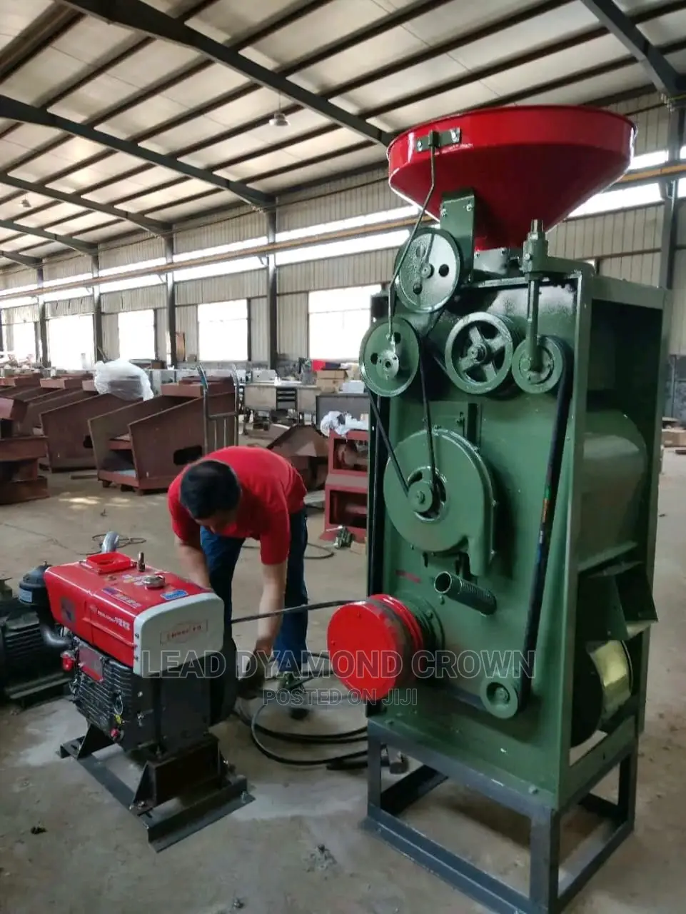Rice Miller Machine - SB 10 (1000kg/Hr Capacity)