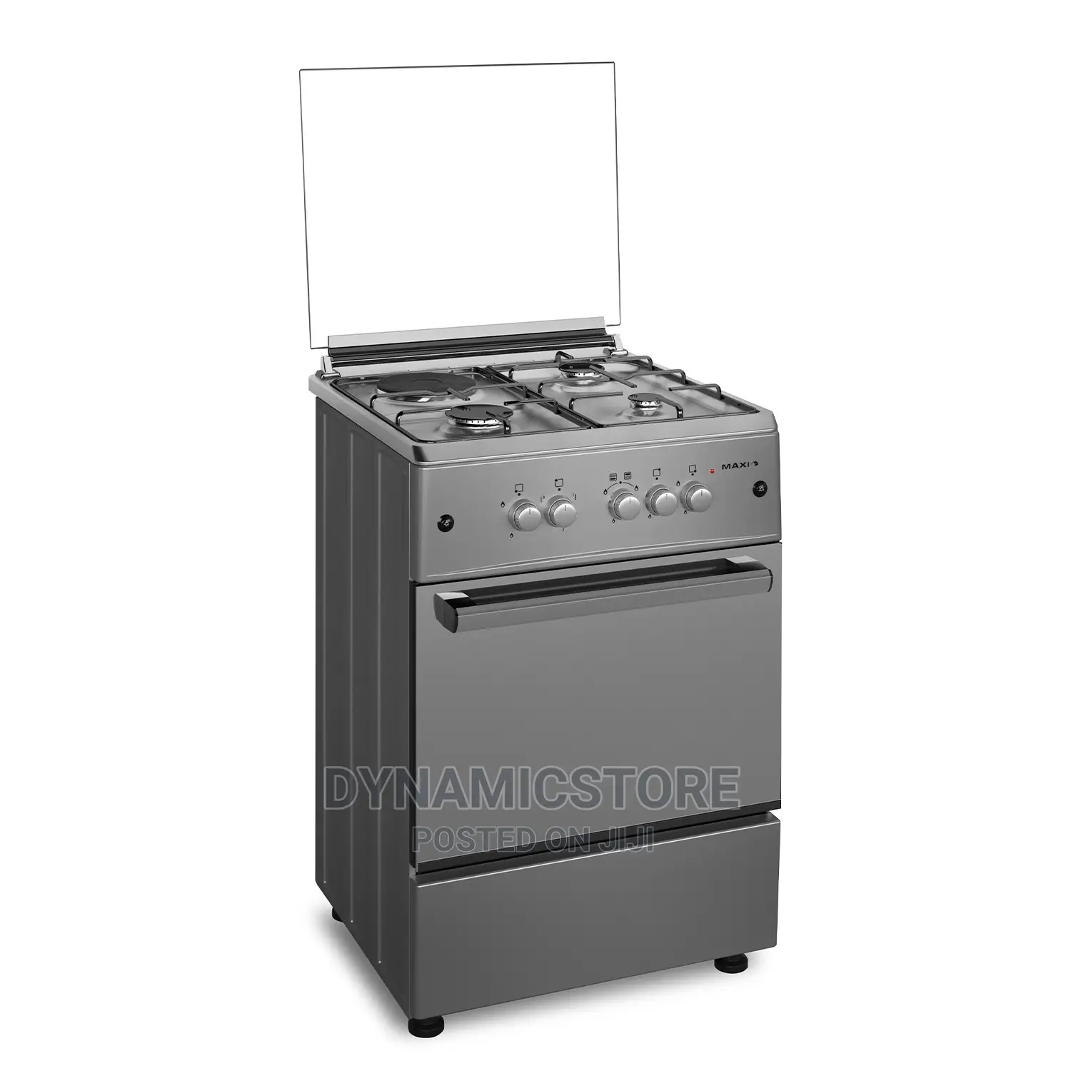 Maxi 60*60 (3+1) Burner Gas Cooker Inox