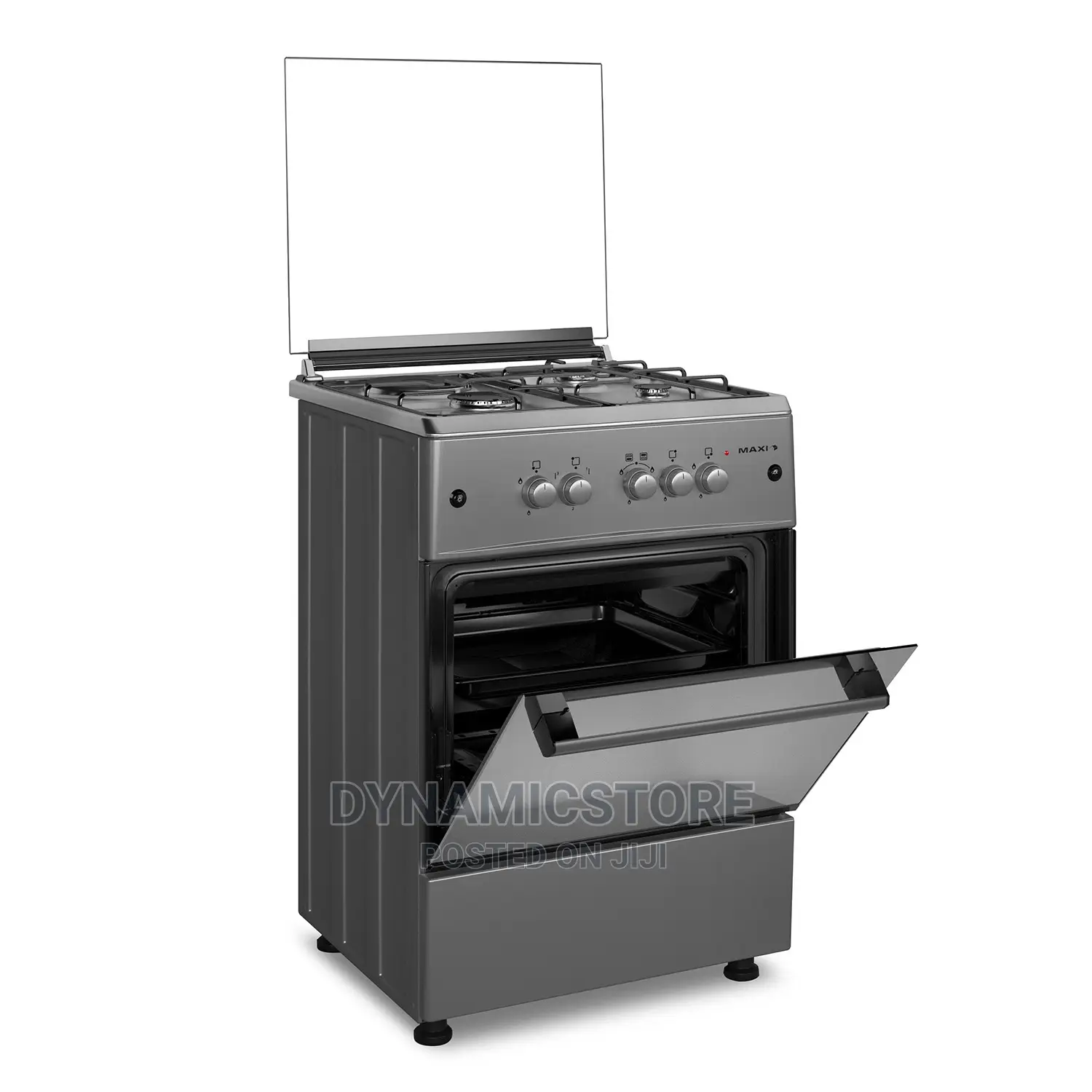 Maxi 60*60 (3+1) Burner Gas Cooker Inox