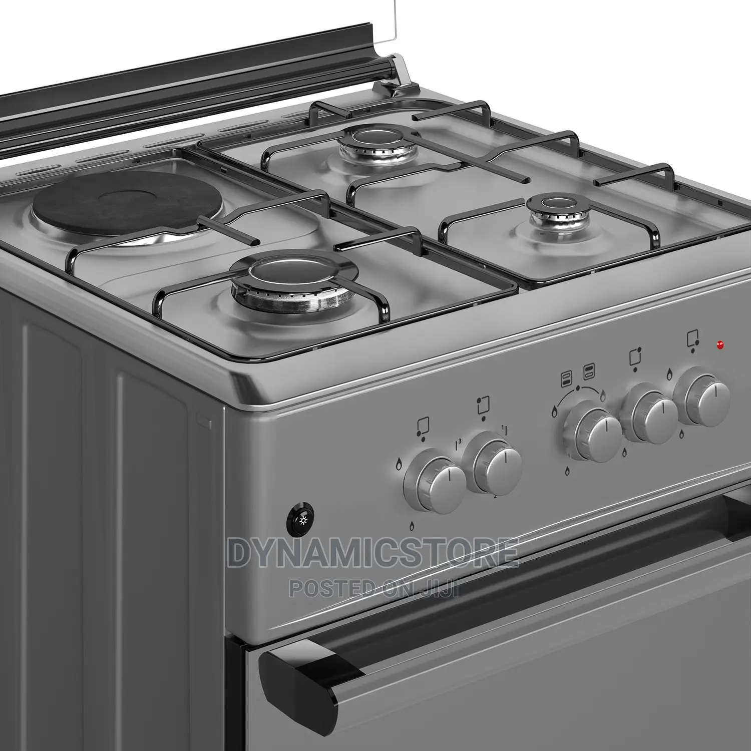 Maxi 60*60 (3+1) Burner Gas Cooker Inox