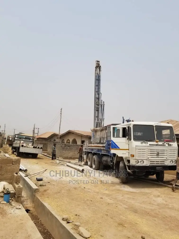 Drilling Rig Bolehole Truck