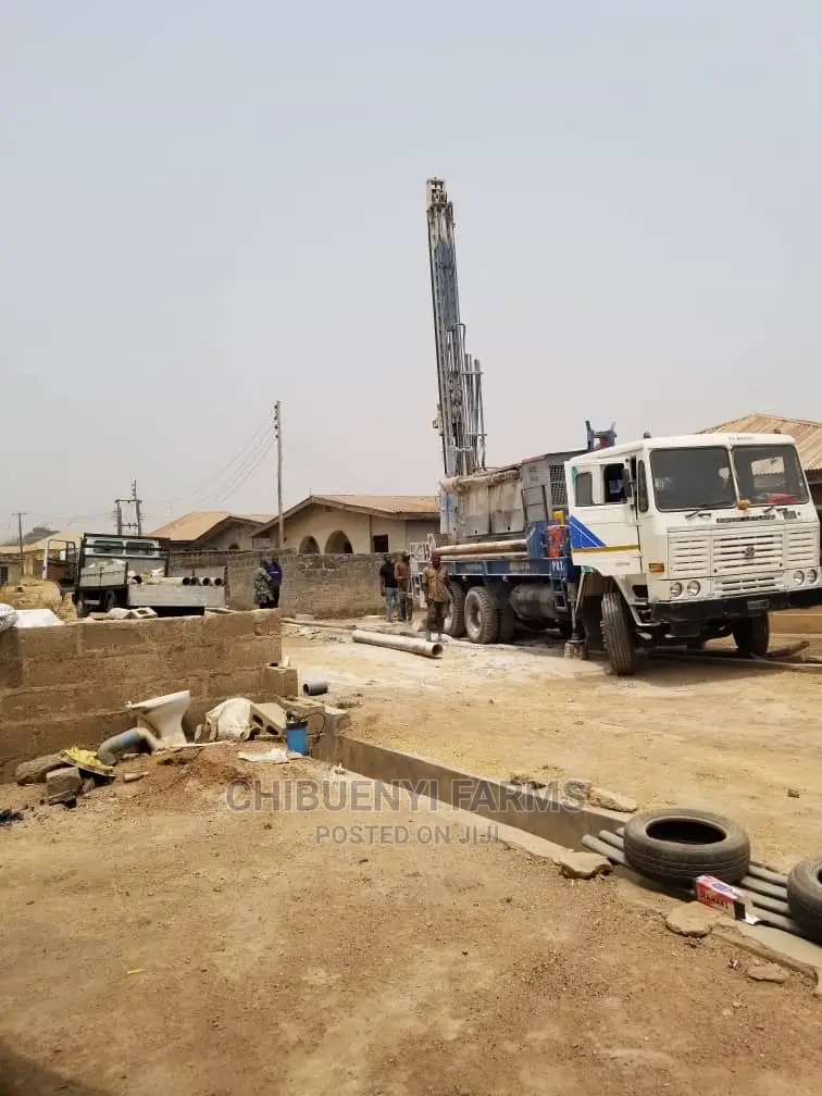 Drilling Rig Bolehole Truck