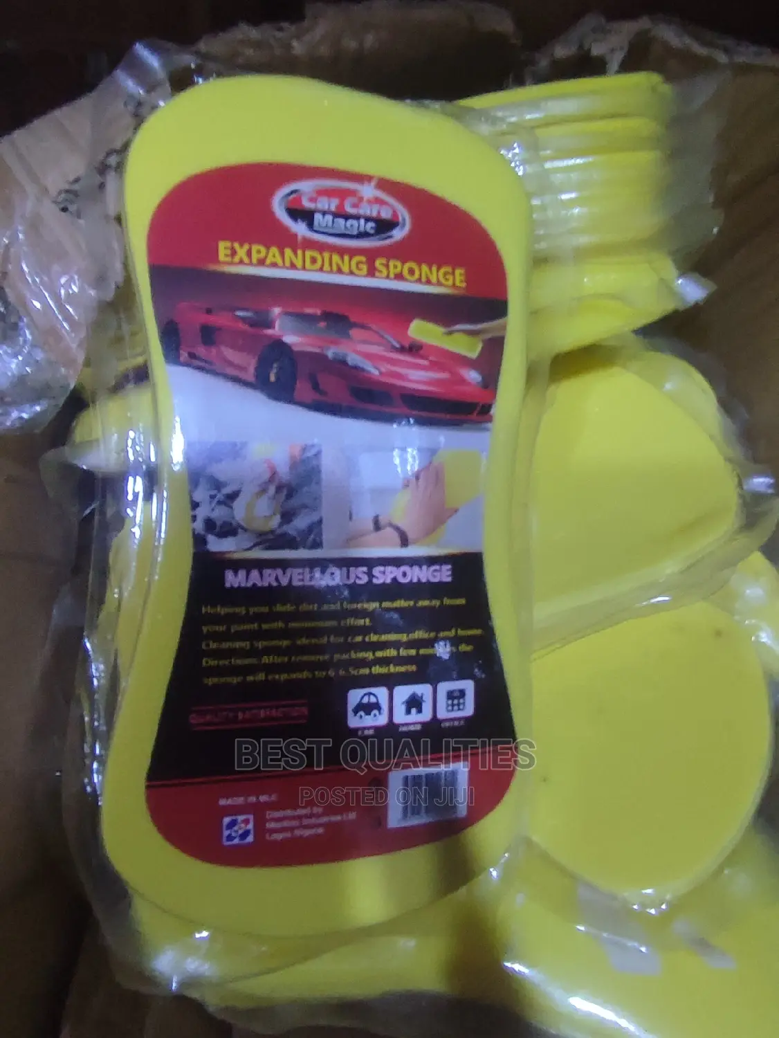 Expanding Sponge Car Care Magic
