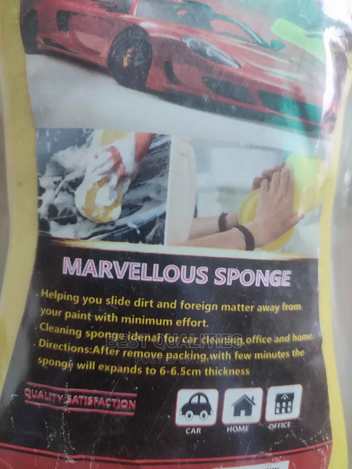 Expanding Sponge Car Care Magic