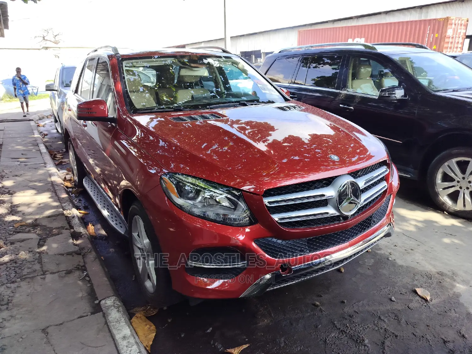 Mercedes-Benz GLE-Class GLE 350d 4MATIC 2018 Red