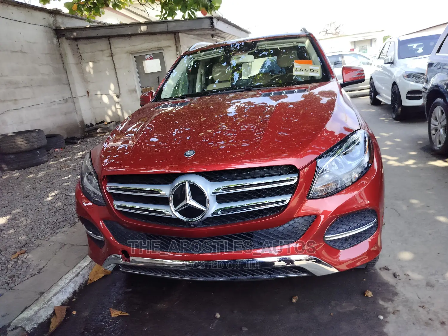 Mercedes-Benz GLE-Class GLE 350d 4MATIC 2018 Red