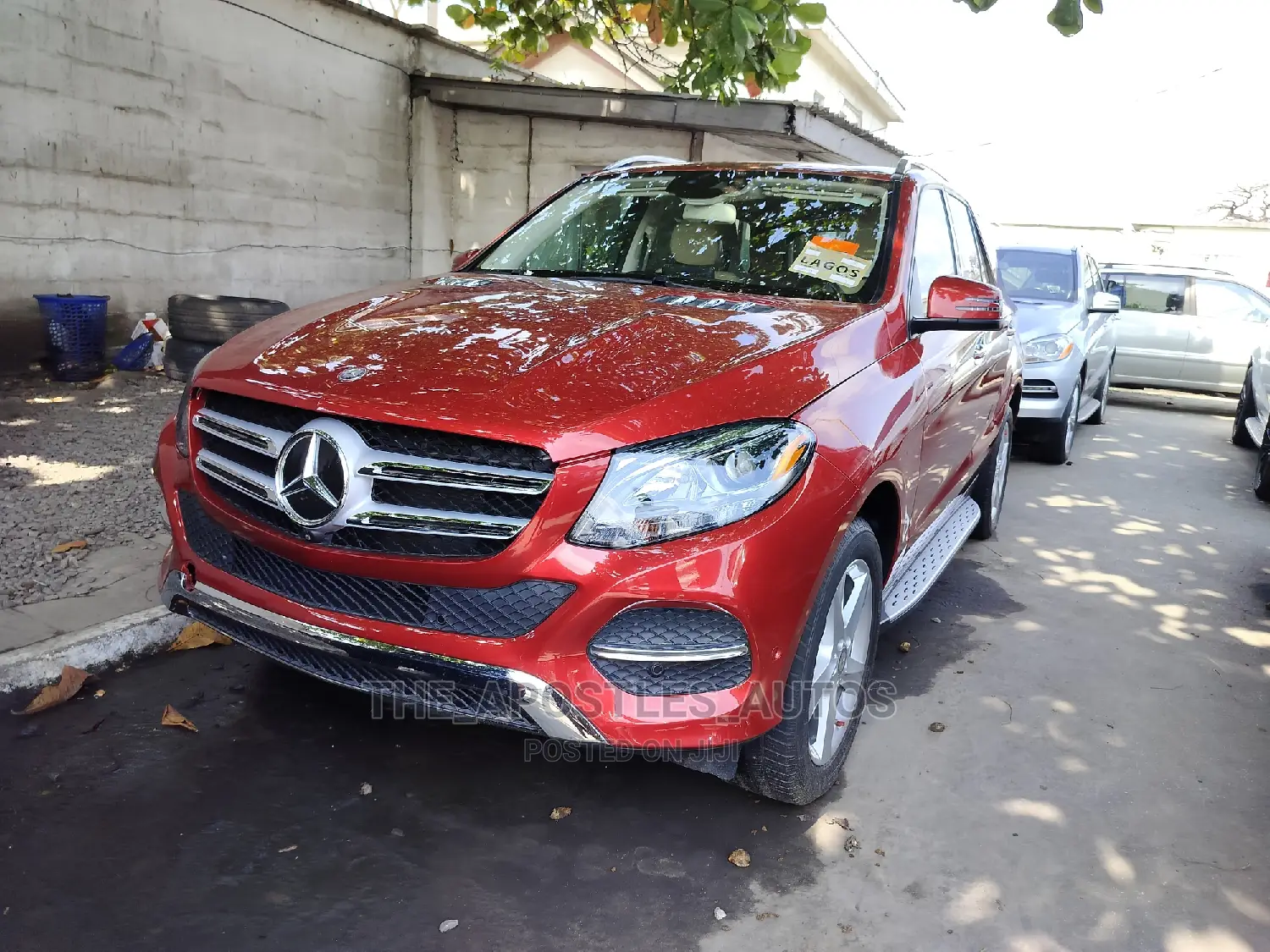 Mercedes-Benz GLE-Class GLE 350d 4MATIC 2018 Red