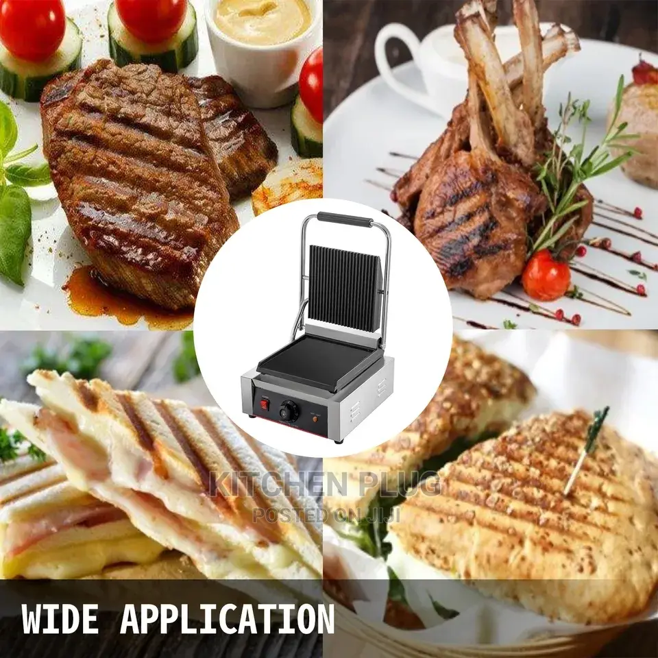 Commercial Electric Single Sandwich Griller,