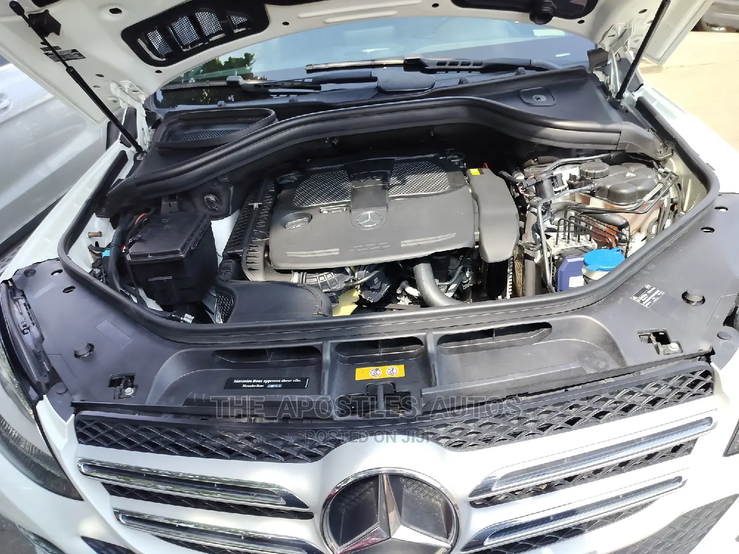 Mercedes-Benz GLE-Class GLE 350d 4MATIC 2018 White