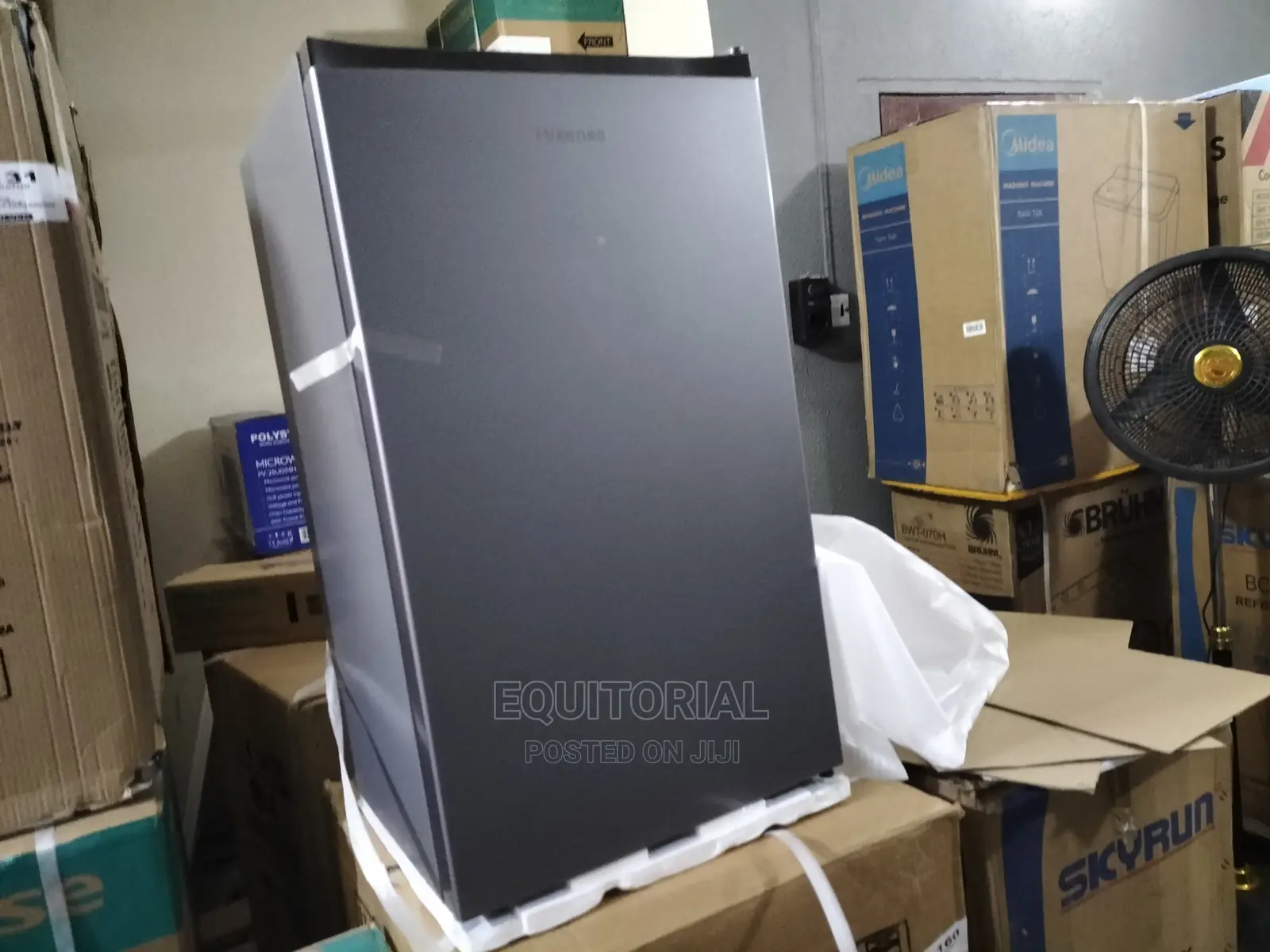 Hisense Ref-093dr Single Door Silver Refrigerators