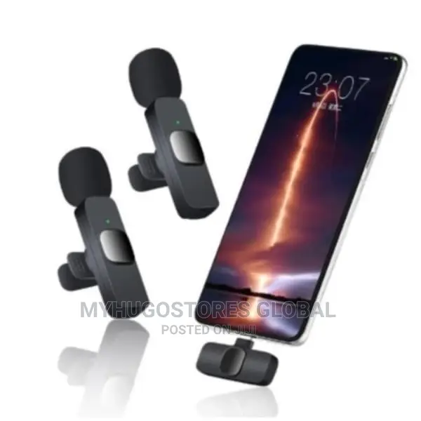 Dual Wireless Lavalier Microphone