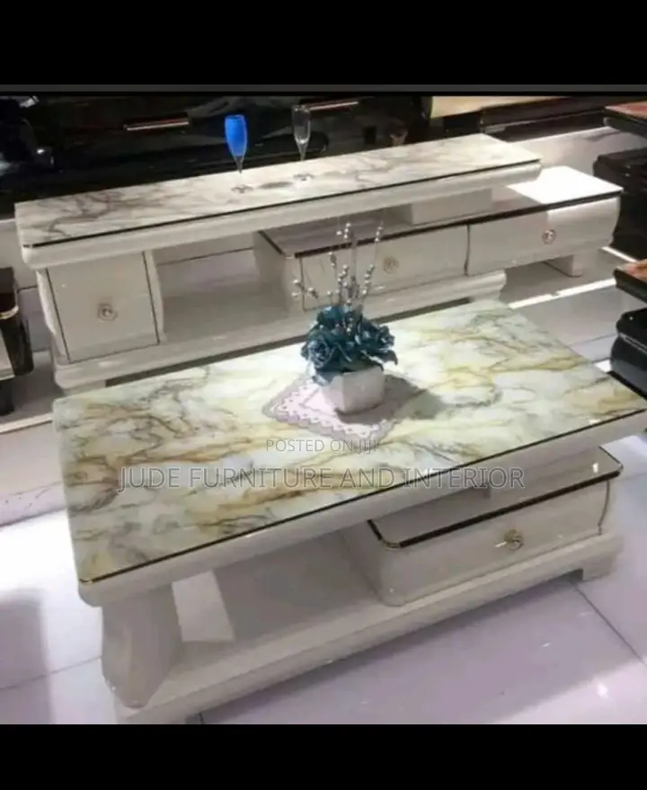 Brand New Set of Table and Shelf
