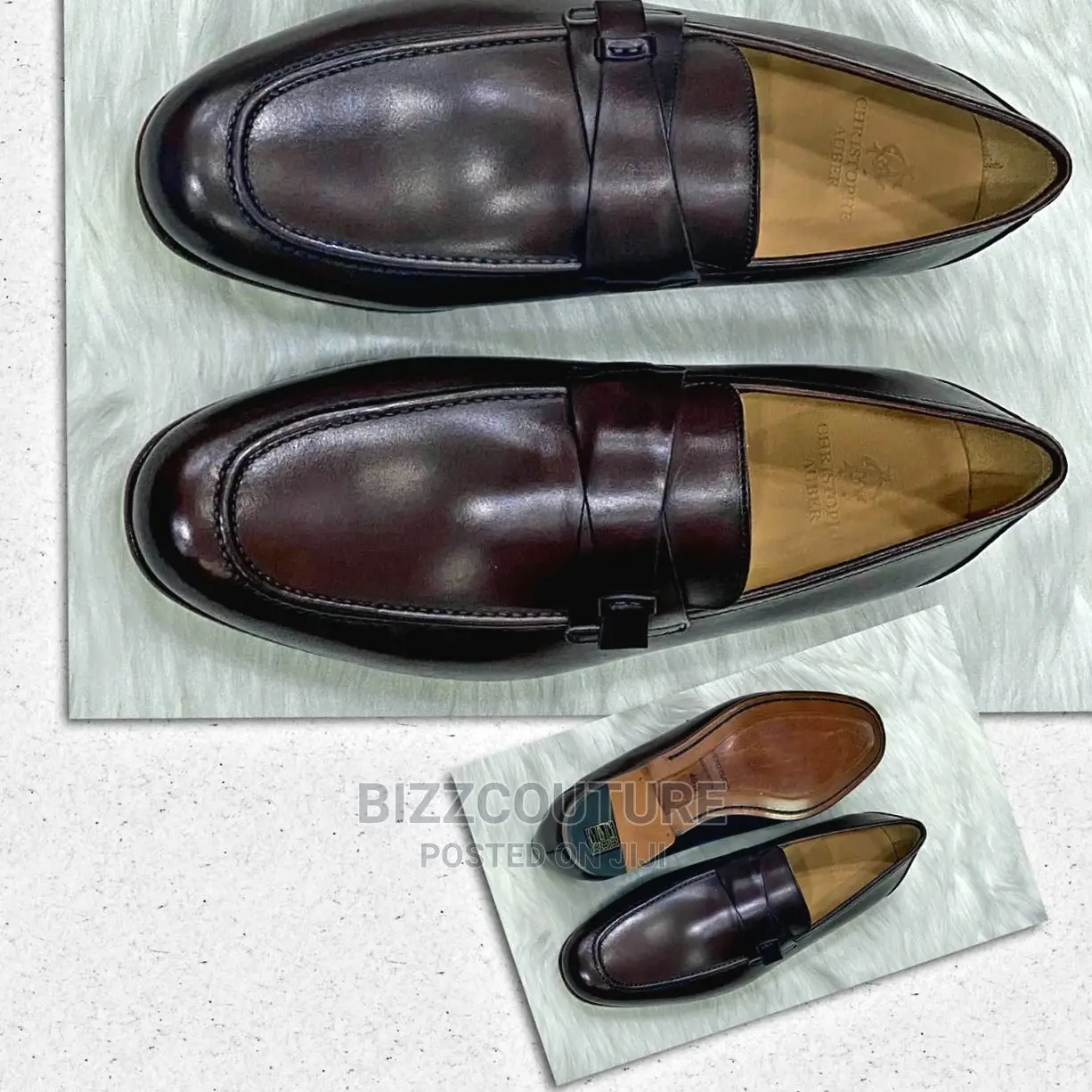 Original Italian CHRISTOPHER AUBER Loafers Available Instor