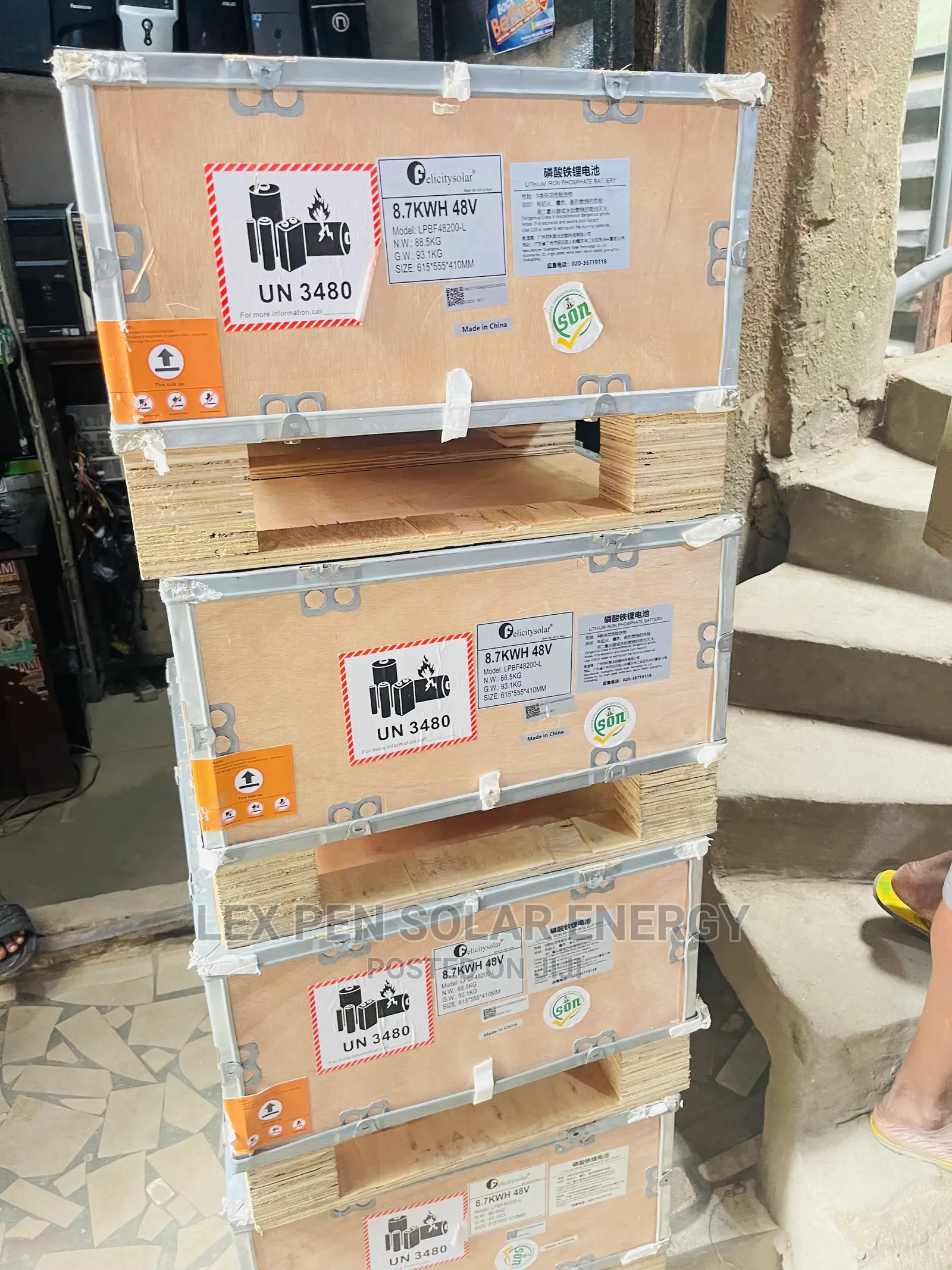 8.7kwh 48v Felicity Lithium Ion Battery Available