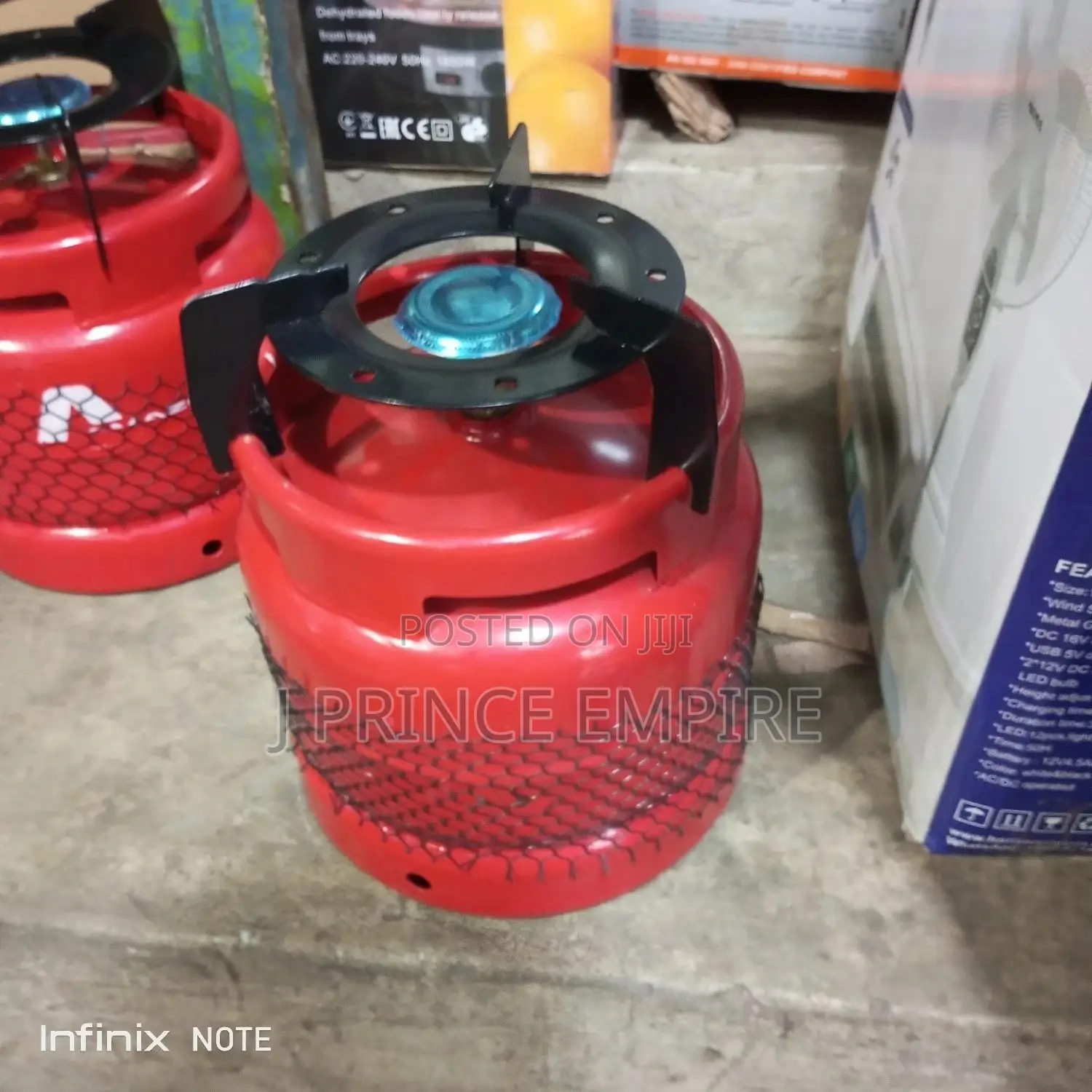 6kg Gas Cylinder With Head Burner