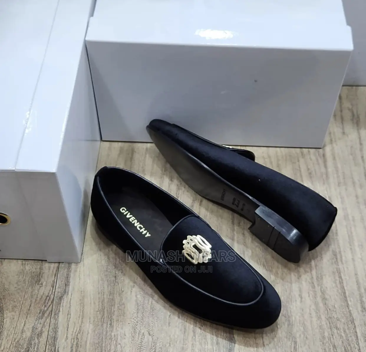 Pure Italian Velvet and Leather Shoes