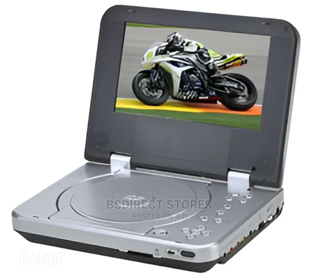 Hannsg HP076VD 7" Widescreen Portable DVD Player LCD Screen