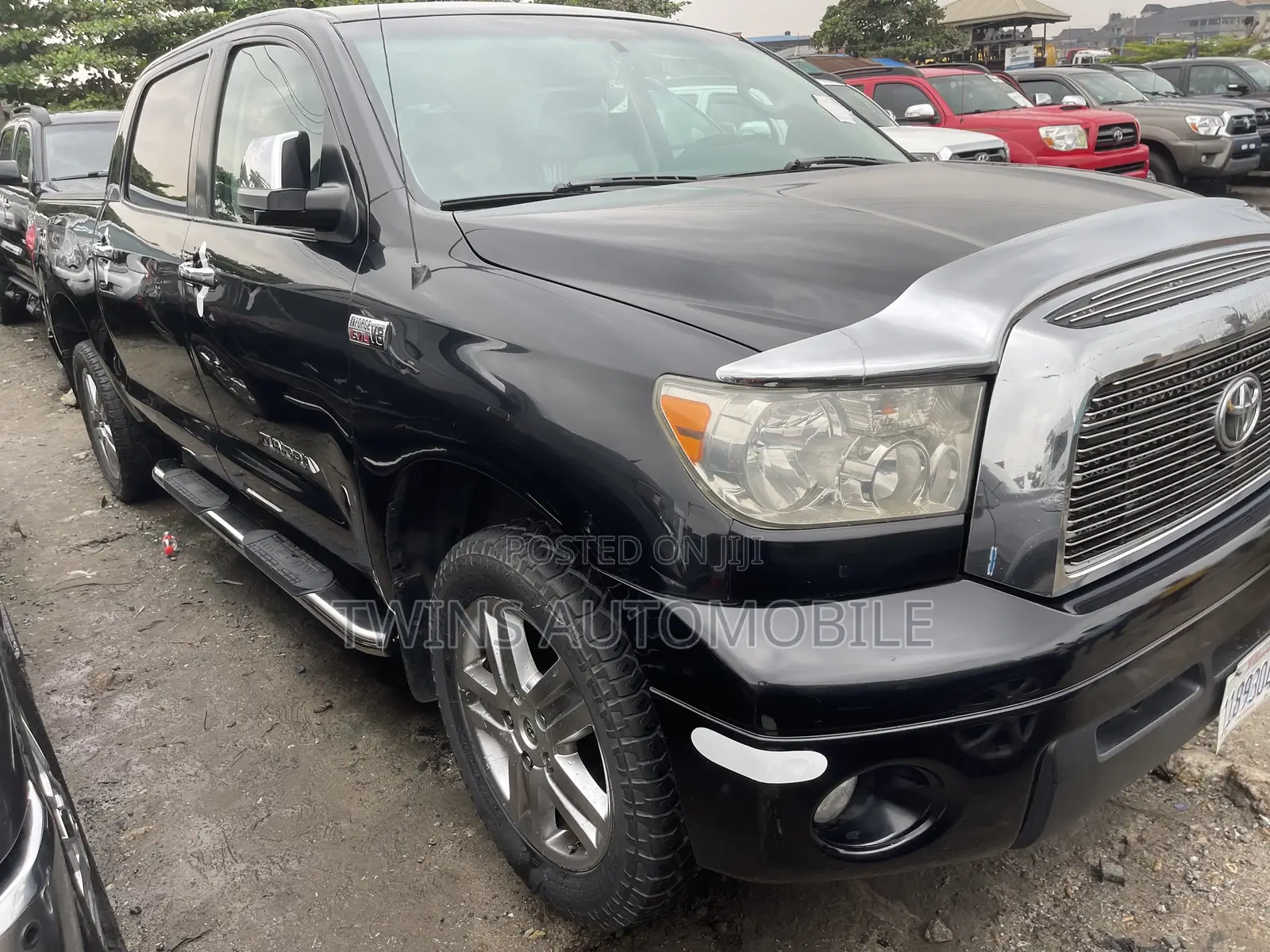 Toyota Tundra Double Cab 4x4 Limited 2011 Black