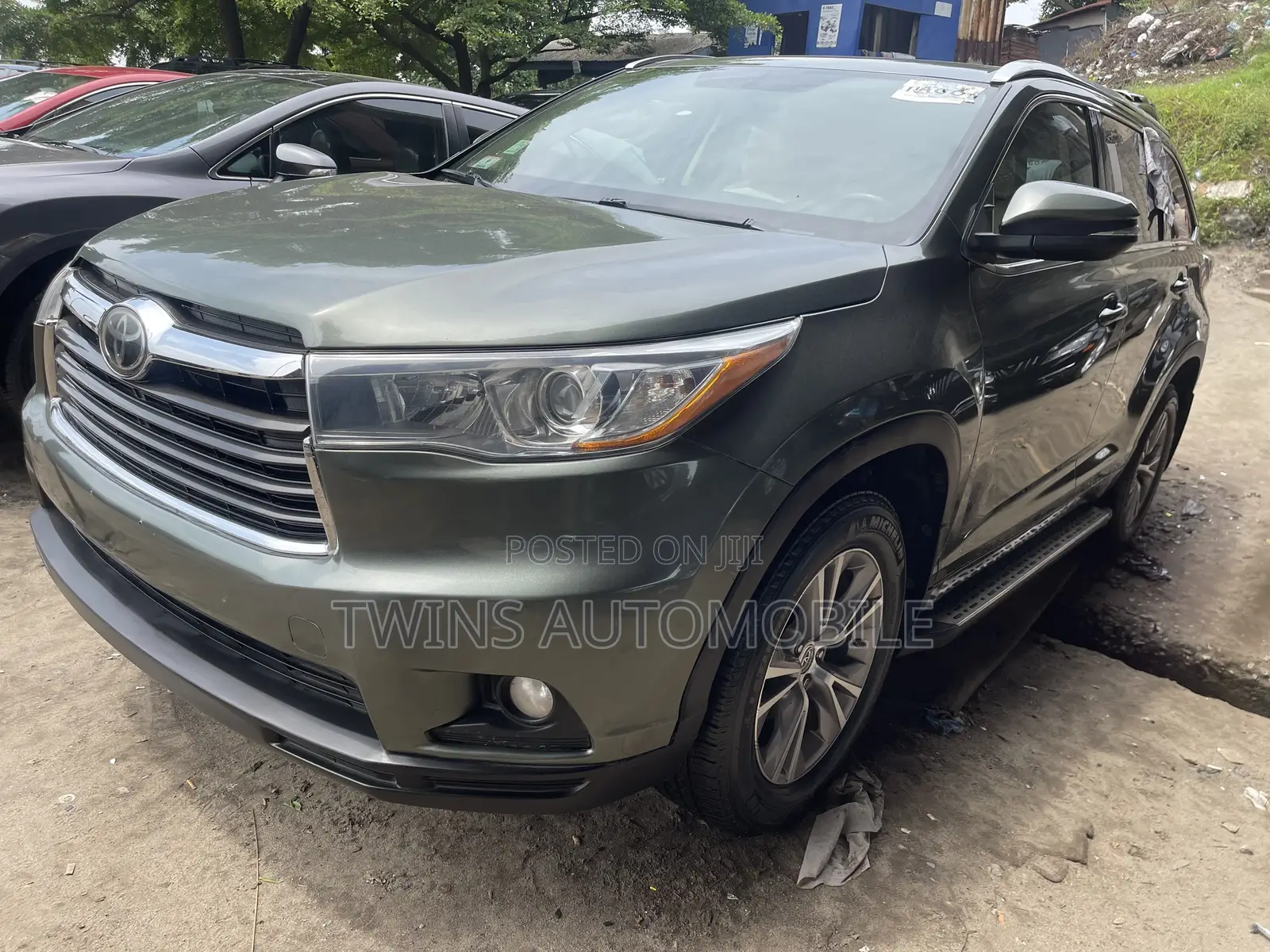 Toyota Highlander LE 4dr SUV AWD (3.5L 6cyl 6A) 2015 Green