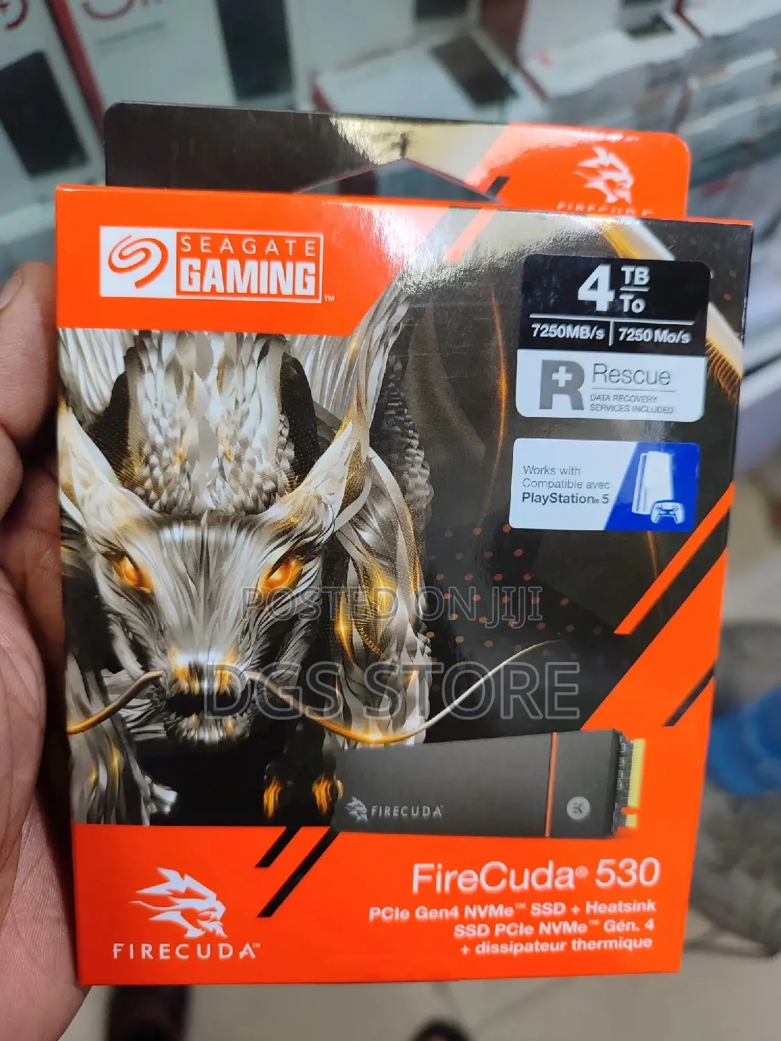 Seagate Firecuda 530 Internal SSD 4tb Pcle Gen 4 Nvme Forps5