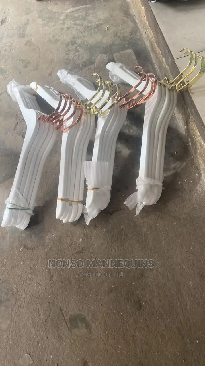 White and Gold White and Rose Gold Hangers