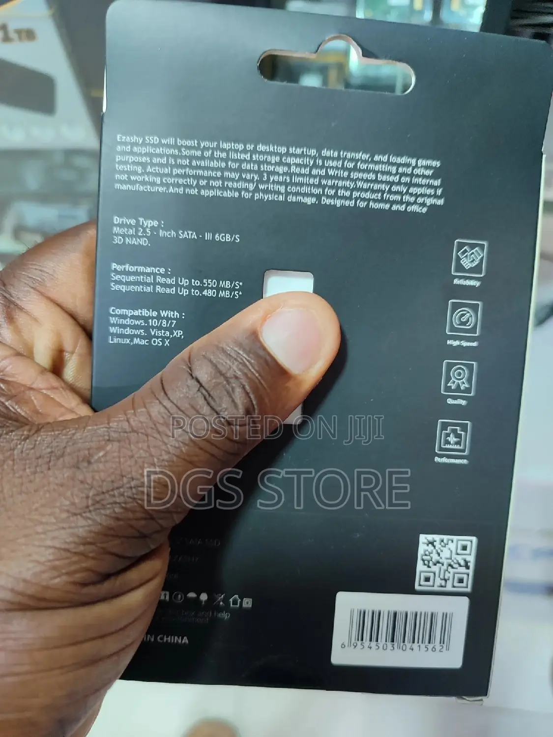 Ezashy SSD Internal SATA 256gb