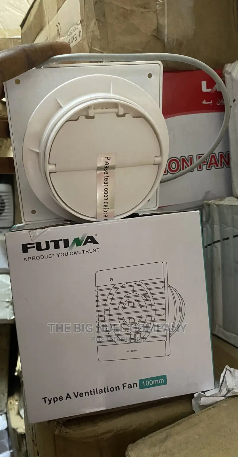 Durable FUTINA Extractor Fan 4 Inches